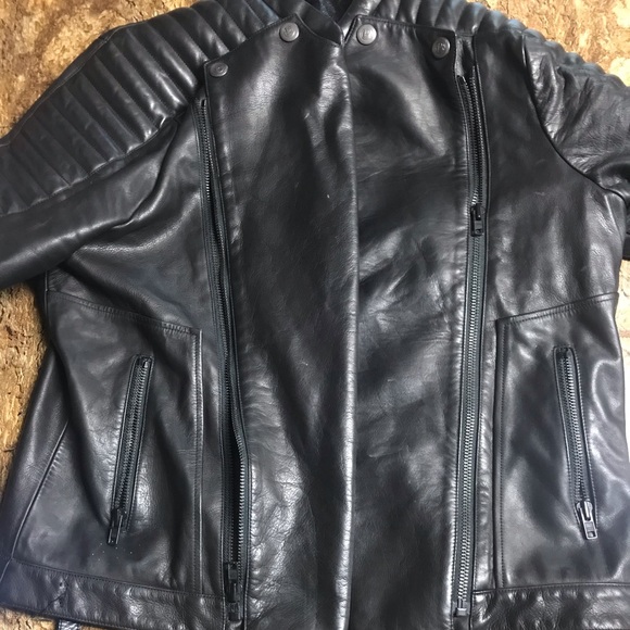 Pierre Balmain leather jacket